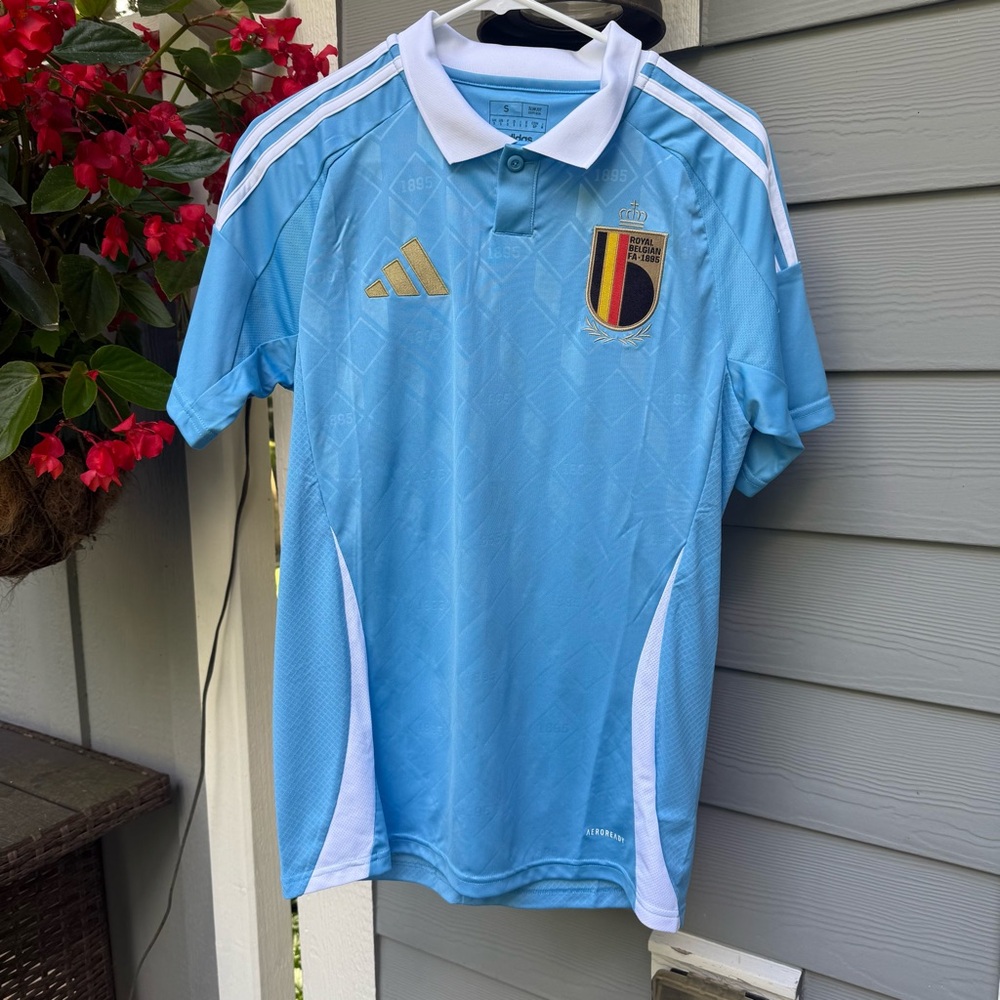 Youth Adidas, Belgium, away jersey.